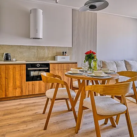 Lägenhet D210 Z 2 Sypialniami Eco Boho Z Basenem, Sauna, Jacuzzi, Przy Samej Plazy - 5d *