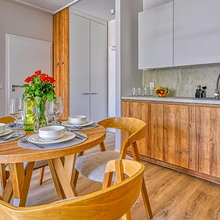 D210 Z 2 Sypialniami Eco Boho Z Basenem, Sauna, Jacuzzi, Przy Samej Plazy - 5d Apartment Niechorze