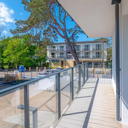 Lägenhet D210 Z 2 Sypialniami Eco Boho Z Basenem, Sauna, Jacuzzi, Przy Samej Plazy - 5d *